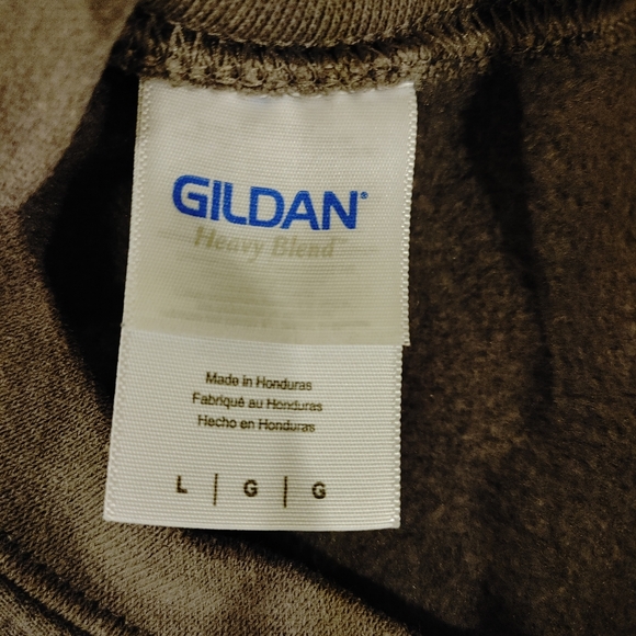 Gildan Carolina Tarheels Gray Sweatshirt L - Picture 6 of 6